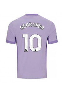 Brighton Georginio Rutter #10 Voetbaltruitje Uit tenue 2025-26 Korte Mouw